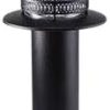 Vintage Solar LED Column Lamp Outdoor Garden Path Light Fixture 3