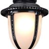 Solar Powered Garden Pendant Lamp Waterproof Ceiling Lantern Lights 3