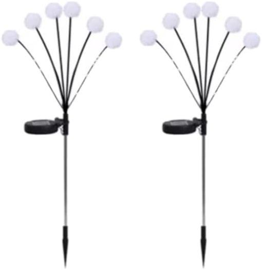 Waterproof Solar Lights for Garden and Patio - 2 Pack Unique Gifts