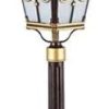 Victoria Retro LED Solar Lamp Post Light for Outdoor Garden Use
