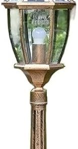 Vintage Solar Street Lights Waterproof Garden Lamp for Outdoor Use