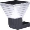 Solar Post Light Waterproof Outdoor Square Pillar Garden Lantern 3