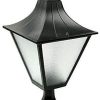 Outdoor Post Lights E27 Column Lamp for Landscape Lawn Decoration
