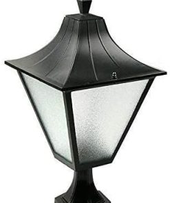 Outdoor Post Lights E27 Column Lamp for Landscape Lawn Decoration