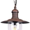 Solar Powered Garden Pendant Lights Waterproof Ceiling Hanging Lamp 4