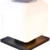 Waterproof Solar LED Post Cap Lights with Remote Control for Gardens 4