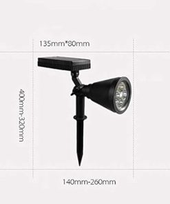 Solar Waterproof Outdoor LED Spotlight for Garden and Landscape Lighting 2