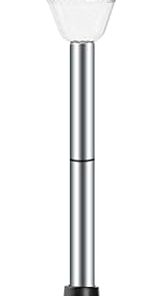 Modern Solar Outdoor Post Lantern for Garden and Courtyard Lighting