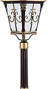 Outdoor Victorian Solar Lamp Post Light IP65 Waterproof Antique Design