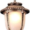 Solar Powered Outdoor Pendant Lamp Waterproof Industrial Chandelier 3