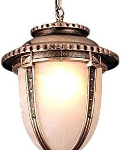Solar Powered Outdoor Garden Pendant and Ceiling Lights for Security