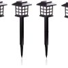 Super Bright LED Solar Step Lamp IP67 Waterproof Garden Deck Light 3