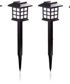 Led Solar Pathway Lights Waterproof for Garden Yard Driveway 2-8pcs