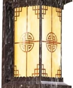 Aimery Garden Solar Wall Light Outdoor Waterproof Four Color Lighting
