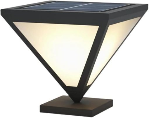 Outdoor Solar LED Wall Lamp for Fence Deck Column Cap Lighting