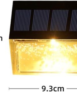 Solar Wall Light Outdoor Waterproof Four-Pack for Garden and Terrace 2