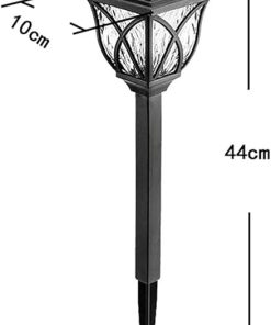 Outdoor Waterproof Solar LED Ground Lights 6-Piece Set Warm White 2