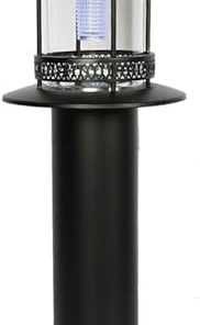 Solar LED Pole Lanterns Rust Proof Aluminum IP54 Outdoor Lighting