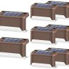 Solar Wall Lights 6 Pack Bundle and Dusk to Dawn Motion Sensor Lights 3