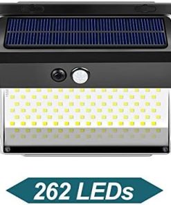 DHAEY Solar Wall Light 262 LEDs with PIR Motion Sensor 800 Lumen 2