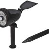 DOITOOL 2pcs Solar Lawn Lamp Waterproof Outdoor LED Lights Garden 3