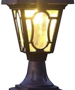 Outdoor Solar Post Lights Waterproof Column Lamp for Garden Landscape