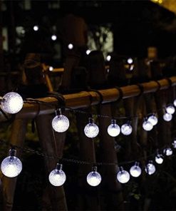 60 LED Crystal Globe Lights Waterproof for Garden Party Decor 2