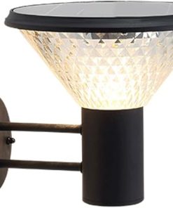 Solar Powered Bright Outdoor Wall Lamp for Courtyards and Gardens