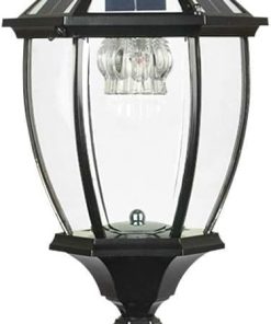 Solar Post Lights for Outdoor Pathways – Solar Powered LED Lamps