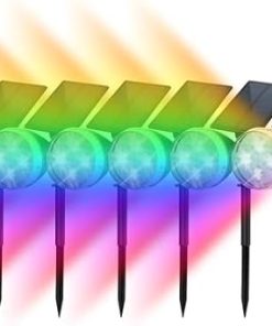 Outdoor Waterproof Solar Lights with 9 Modes for Garden and Yard