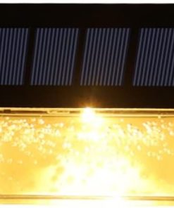 Solar Wall Light Outdoor Waterproof Four-Pack for Garden and Terrace