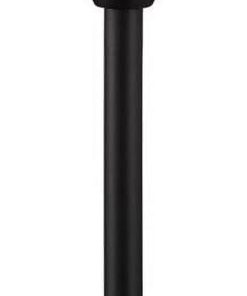 Black Solar Powered LED Pathway Lights Pack of 12 Living Accents 2