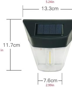 LED Solar Outdoor Wall Lights for Garden Yard Patio Fence Lighting 2