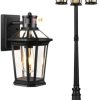 Waterproof Solar Wall Lamp IP65 LED Garden Lighting for Pathways 3