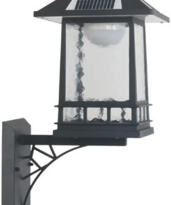 Elegant Solar Wall Lamp for Porch Entrance Hallway Garden Lighting
