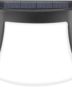 LED Solar Fence Lights Waterproof Outdoor Wall Sconce for Garden