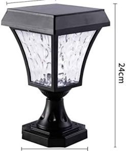 Solar LED Garden Lamps Outdoor Landscape Pillar Lights for Parks 2