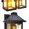 Solar Wall Lights with Motion Sensor and 3 Lighting Modes for Outdoors 3