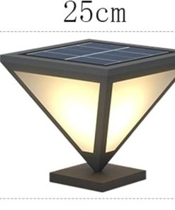 Outdoor Solar LED Wall Lamp for Fence Deck Column Cap Lighting 2