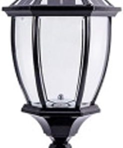 Solar Wall Lights Sconces Outdoor Garden Post Cap Lanterns Waterproof 2