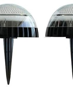 4 Pack Solar Ground Lights Waterproof Multicolor Outdoor Pathway Lamps