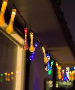 Outdoor Waterproof Solar String Lights 13ft 30 LED Fairy Lights 2