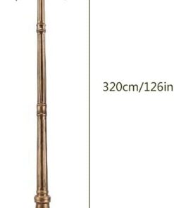 Outdoor Lamp Post Light with Three Waterproof Aluminum Lights 2