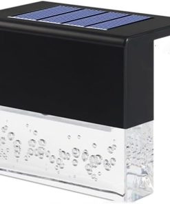Solar Powered Outdoor Stairs Lamp Waterproof Garden Pathway Lights