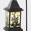Outdoor Weatherproof Zen Blue Buddha Solar Garden Statue 10+ hr Light 3