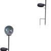 DOITOOL 2pcs LED Landscape Lights Waterproof Solar Garden Lamps