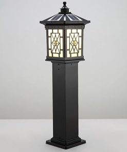 Outdoor Solar LED Lawn and Garden Pathway Lamps 96CM High