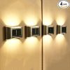 Solar Spot Light Outdoor 10000 mAh 6 LED Solar Powered Landscape Garden 4