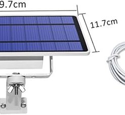 Solar Wall Light Outdoor LED Garden Lamp for Patio and Stairway 2