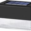 DOITOOL 2pcs LED Landscape Lights Waterproof Solar Garden Lamps 4